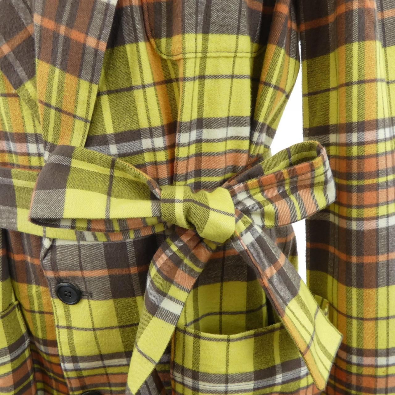 Prada Coat Yellow — view 7