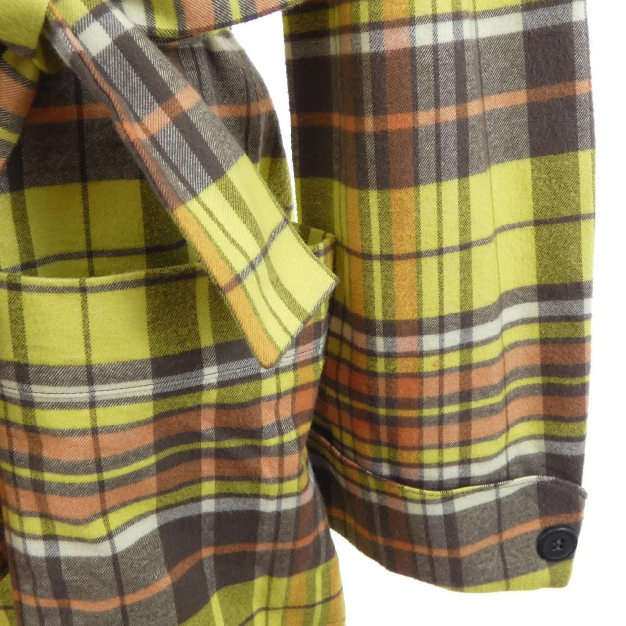 Prada Coat Yellow — view 6