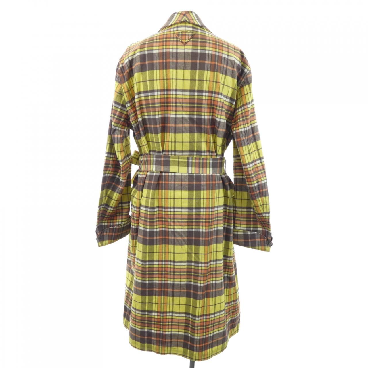 Prada Coat Yellow — view 2