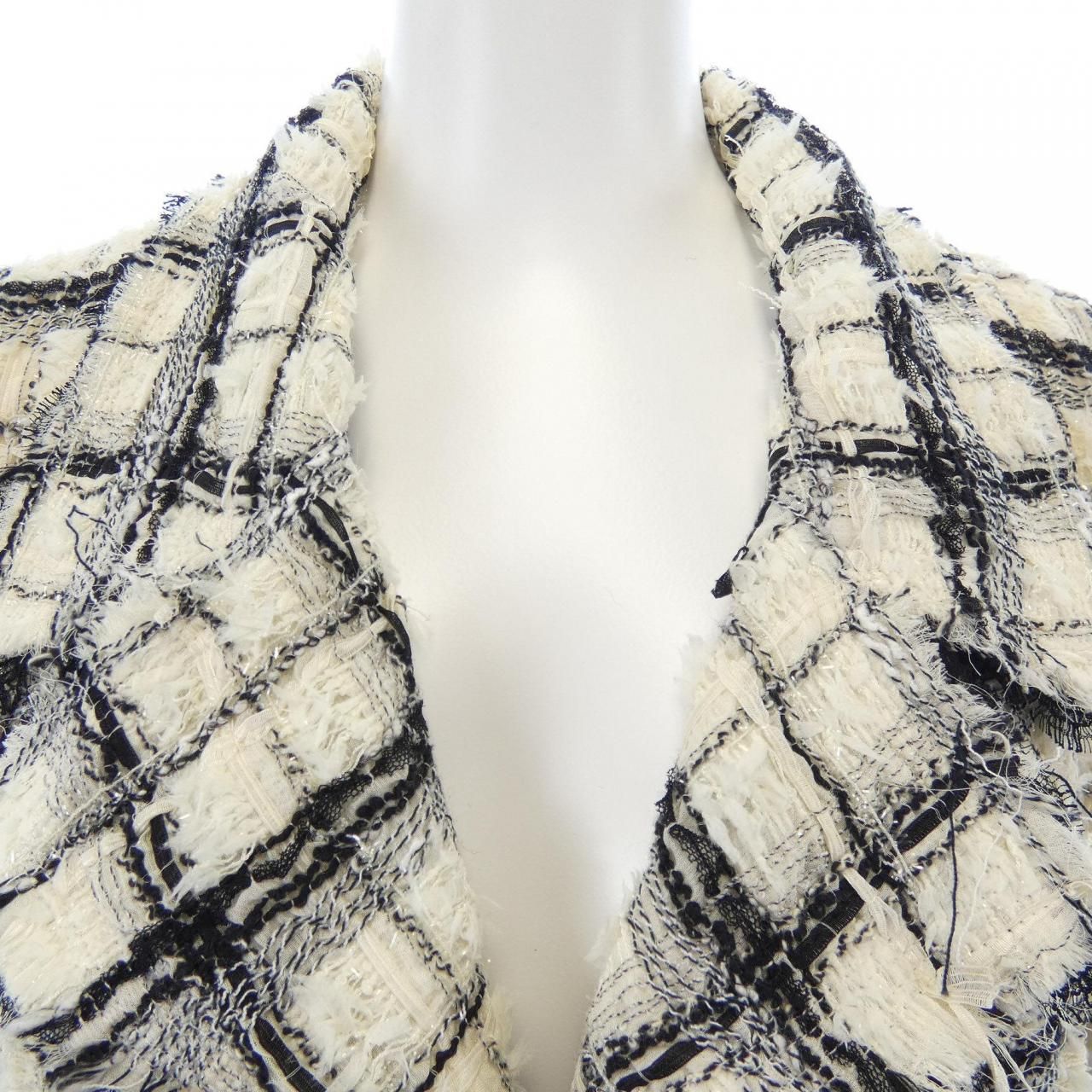 Chanel Vintage Coat Black — view 6