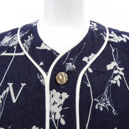 Louis Vuitton LV Leaf Denim Baseball Shirt — view 5