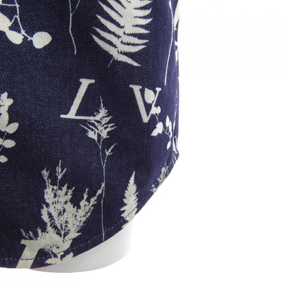 Louis Vuitton LV Leaf Denim Baseball Shirt — view 7
