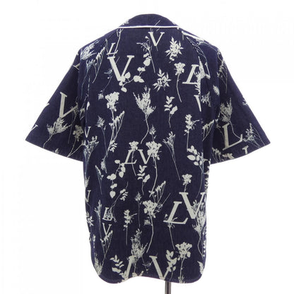 Louis Vuitton LV Leaf Denim Baseball Shirt — view 2