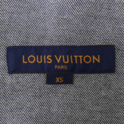 Louis Vuitton LV Leaf Denim Baseball Shirt — view 4