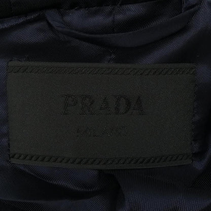 Prada Coat Navy — view 4