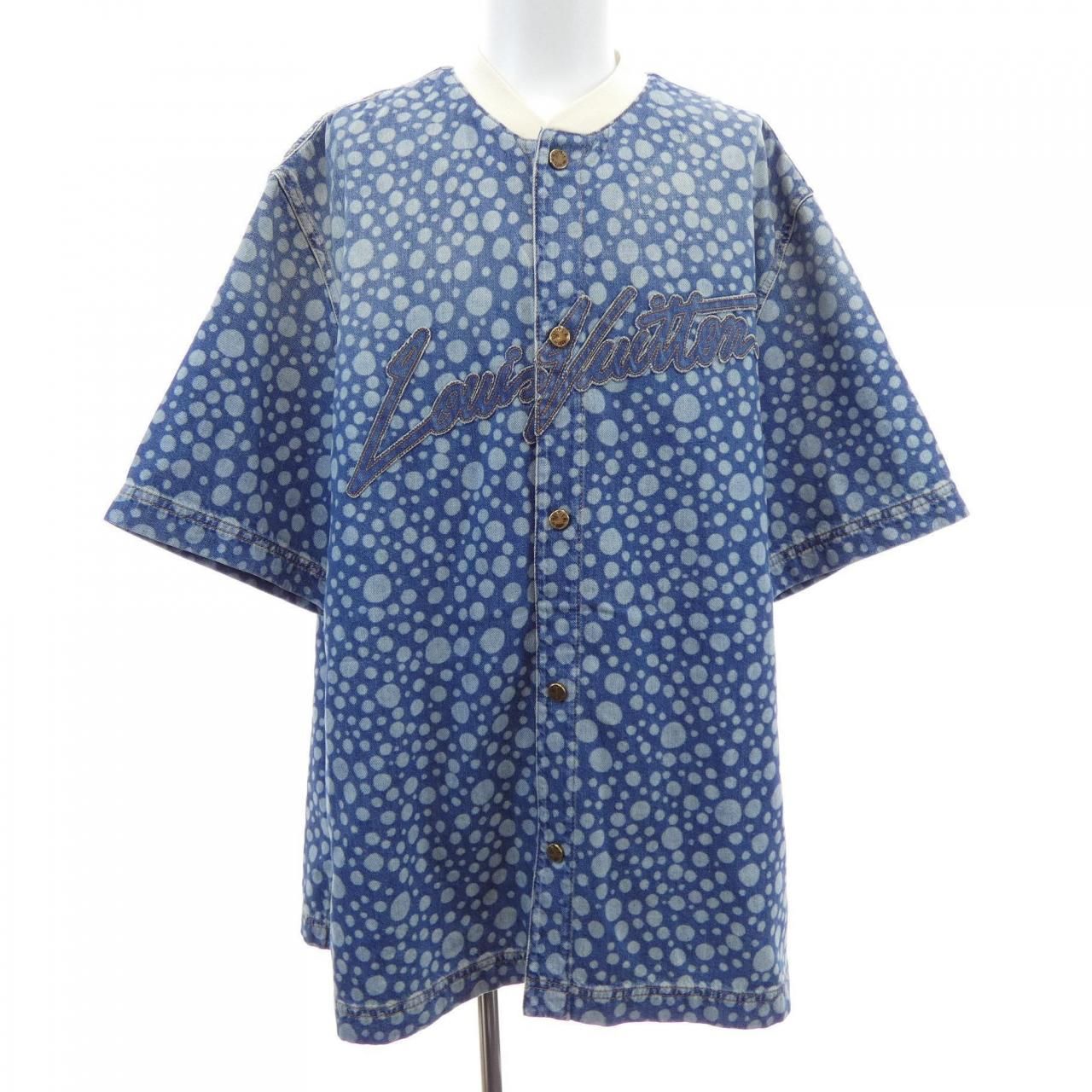 Louis Vuitton LV Yk Infinity Dot Denim Shirt Yayoi Kusama