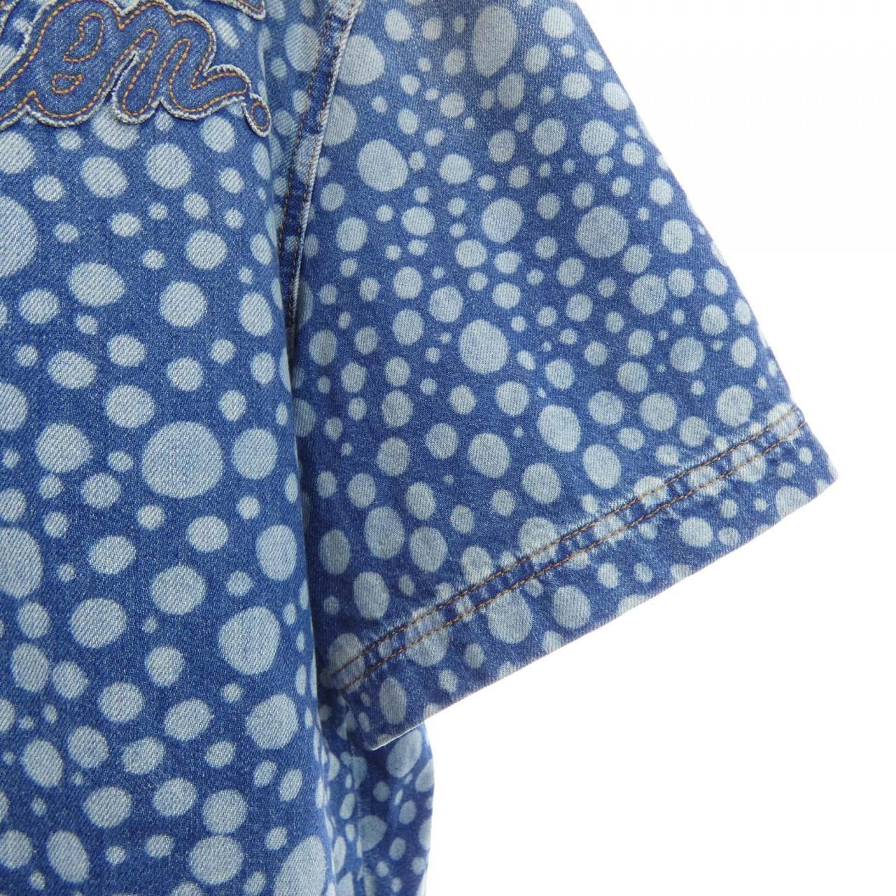 Louis Vuitton LV Yk Infinity Dot Denim Shirt Yayoi Kusama — view 6