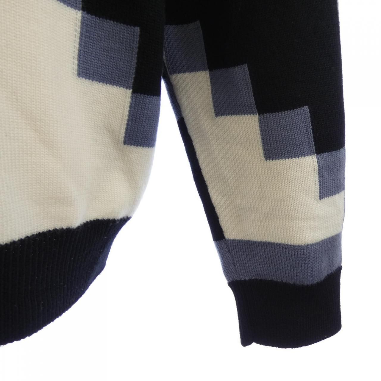 Louis Vuitton LV Fair Isle Macro Crew Neck Knit Sweater — view 6