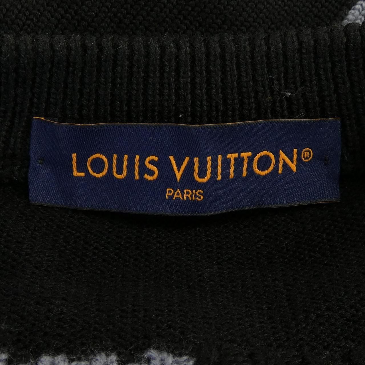 Louis Vuitton LV Fair Isle Macro Crew Neck Knit Sweater — view 4