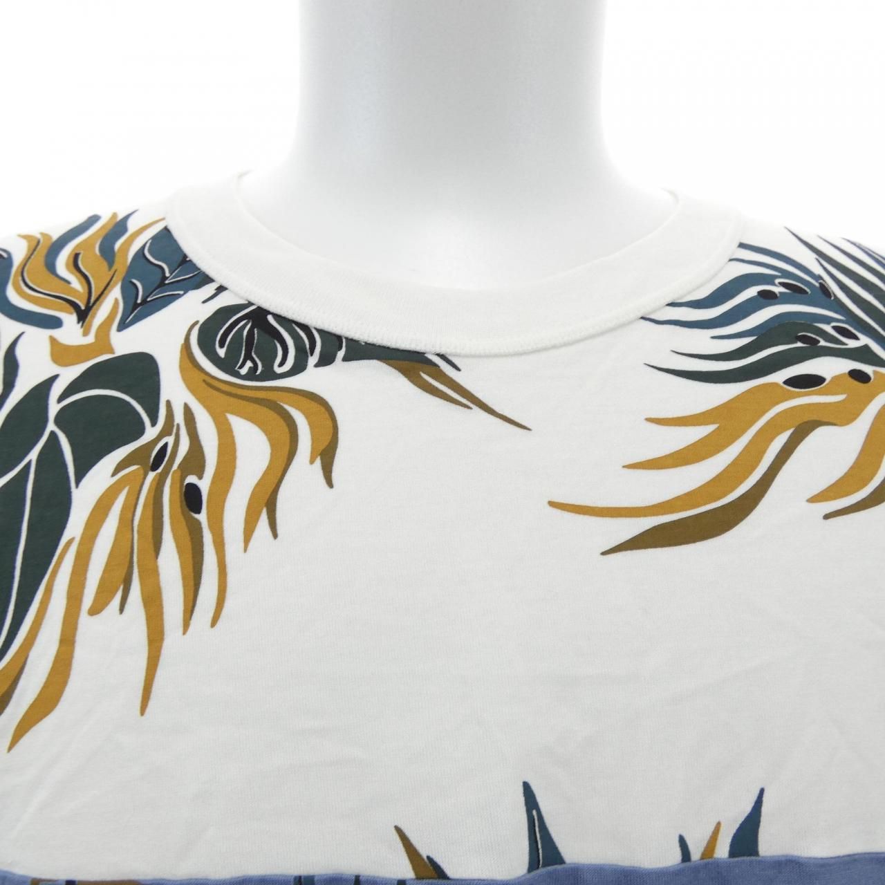 Louis Vuitton Printed Blossom Stripe Insert T-Shirt — view 5