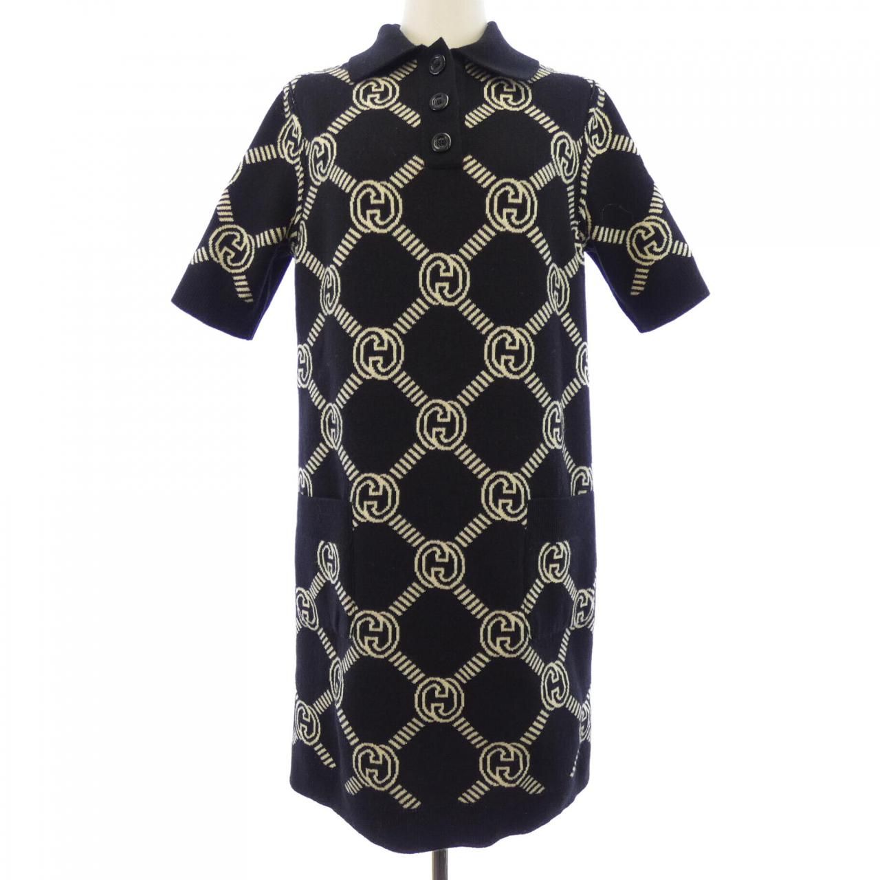 Gucci Interlocking Dress Beige — view 7