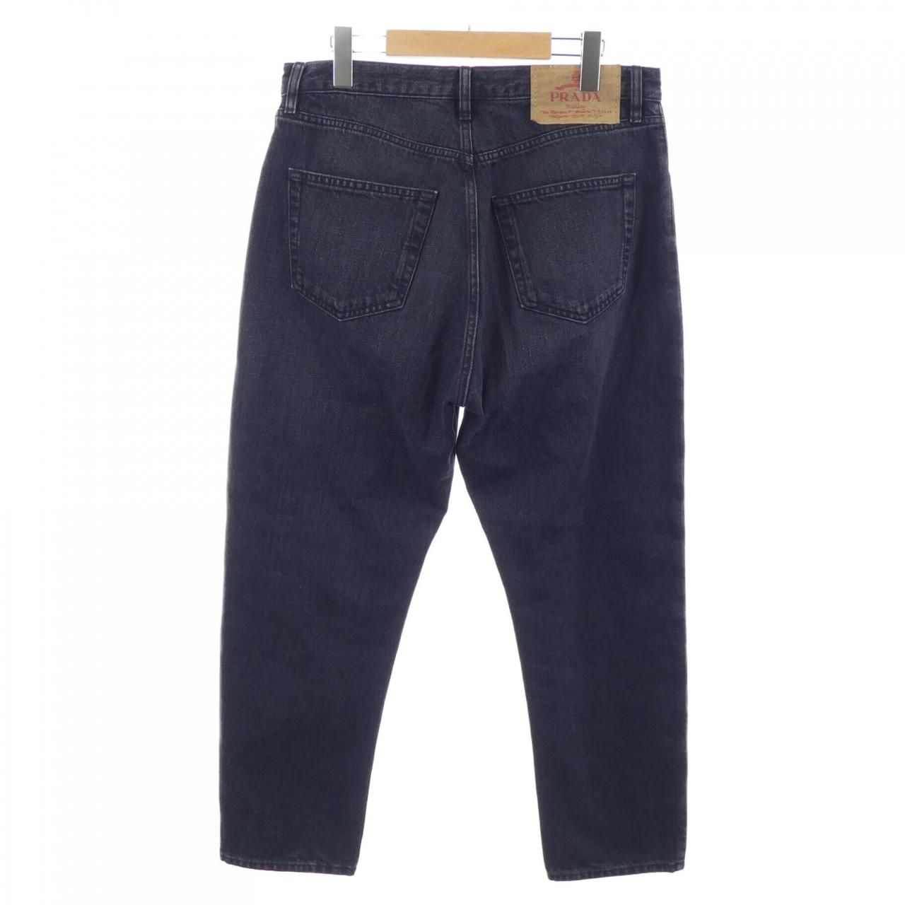 Prada Triangle Logo Jeans — view 2