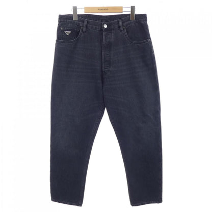 Prada Triangle Logo Jeans