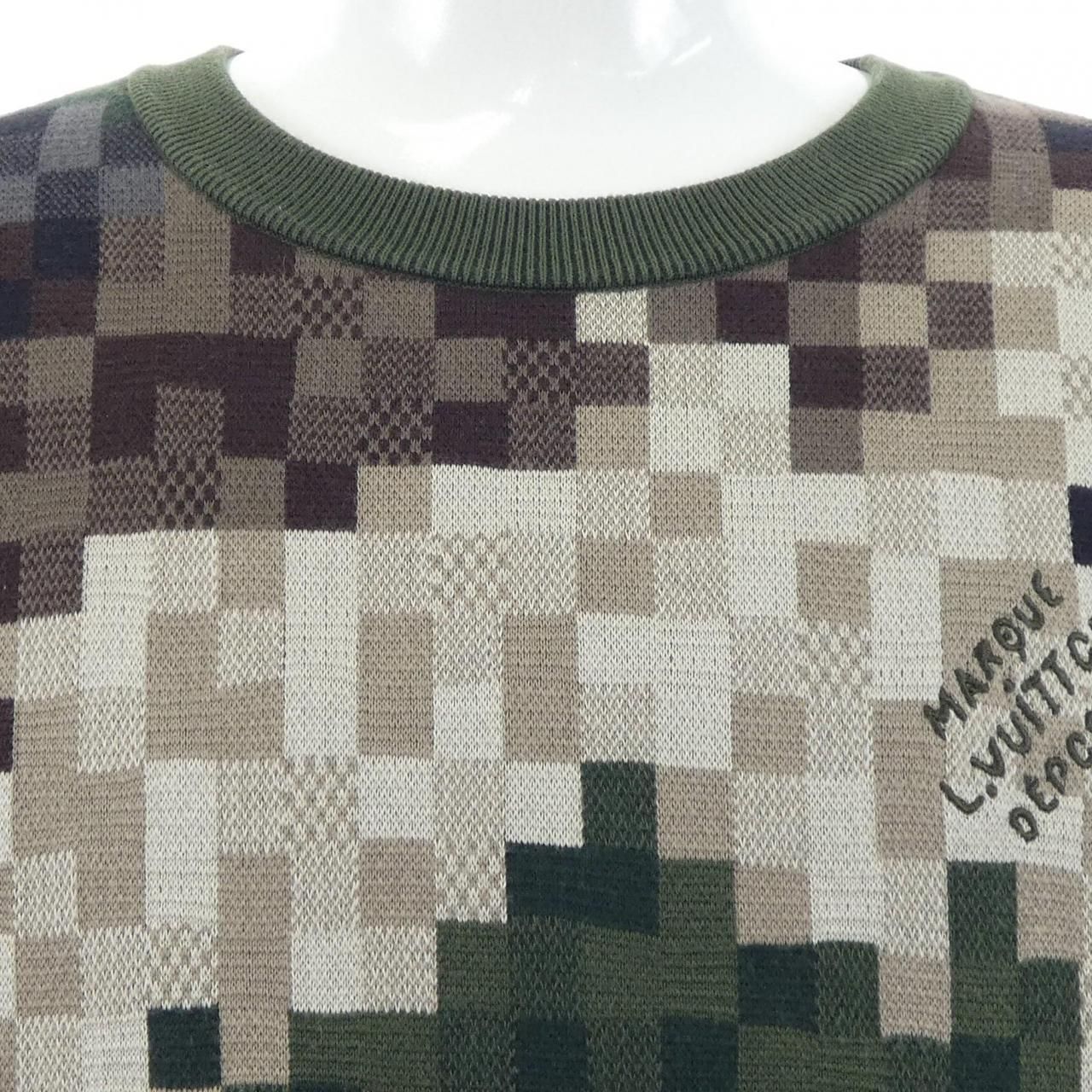 Louis Vuitton Damoflage Cotton Pullover Knit Sweater — view 5