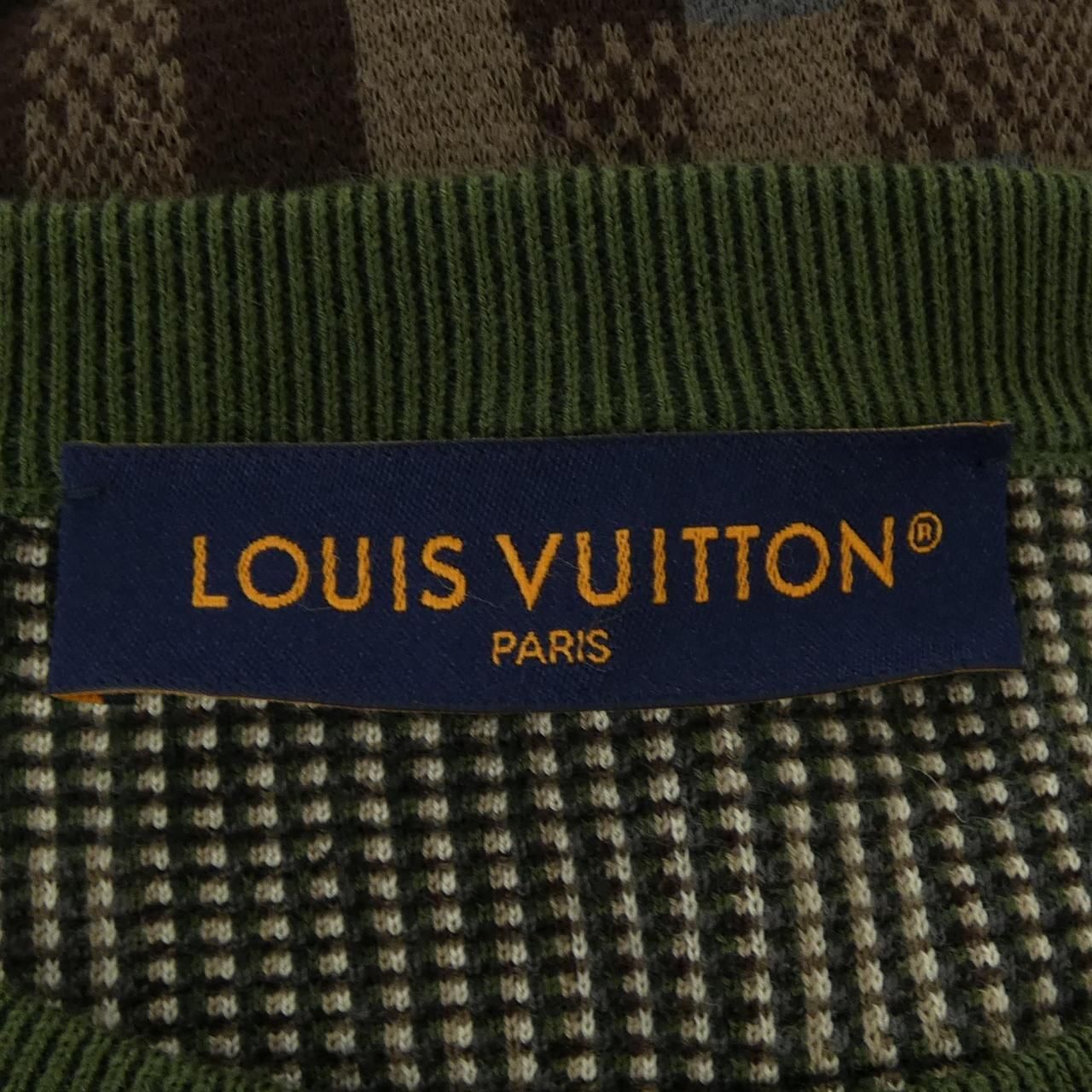 Louis Vuitton Damoflage Cotton Pullover Knit Sweater — view 4