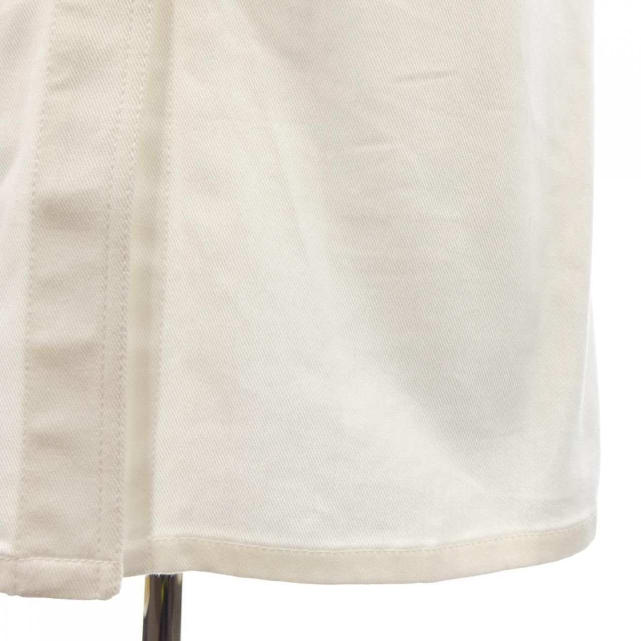 Louis Vuitton Cotton Gabardine Button Down Midi Skirt — view 6