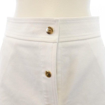 Louis Vuitton Cotton Gabardine Button Down Midi Skirt — view 5
