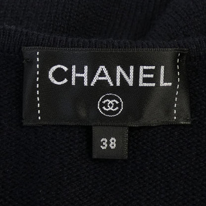 Chanel Long Cardigan Navy — view 5