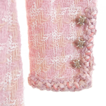 Chanel Collarless Jacket White — view 6