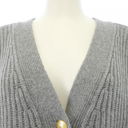 Celine Triomphe Cardigan Gray — view 5