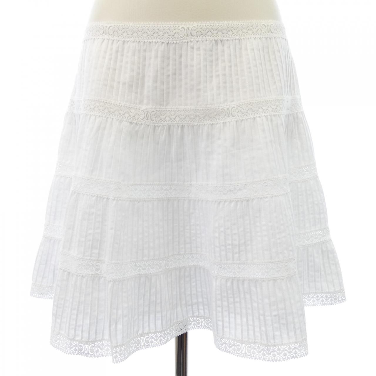 Celine Skirt White