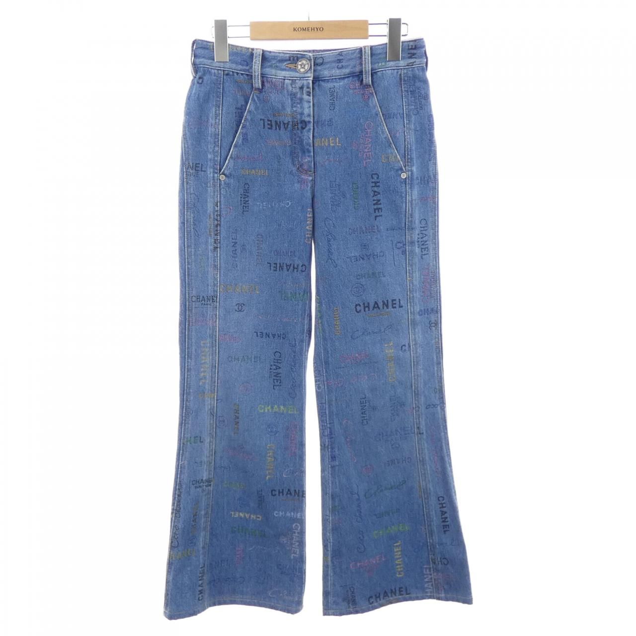 Chanel Jeans Blue