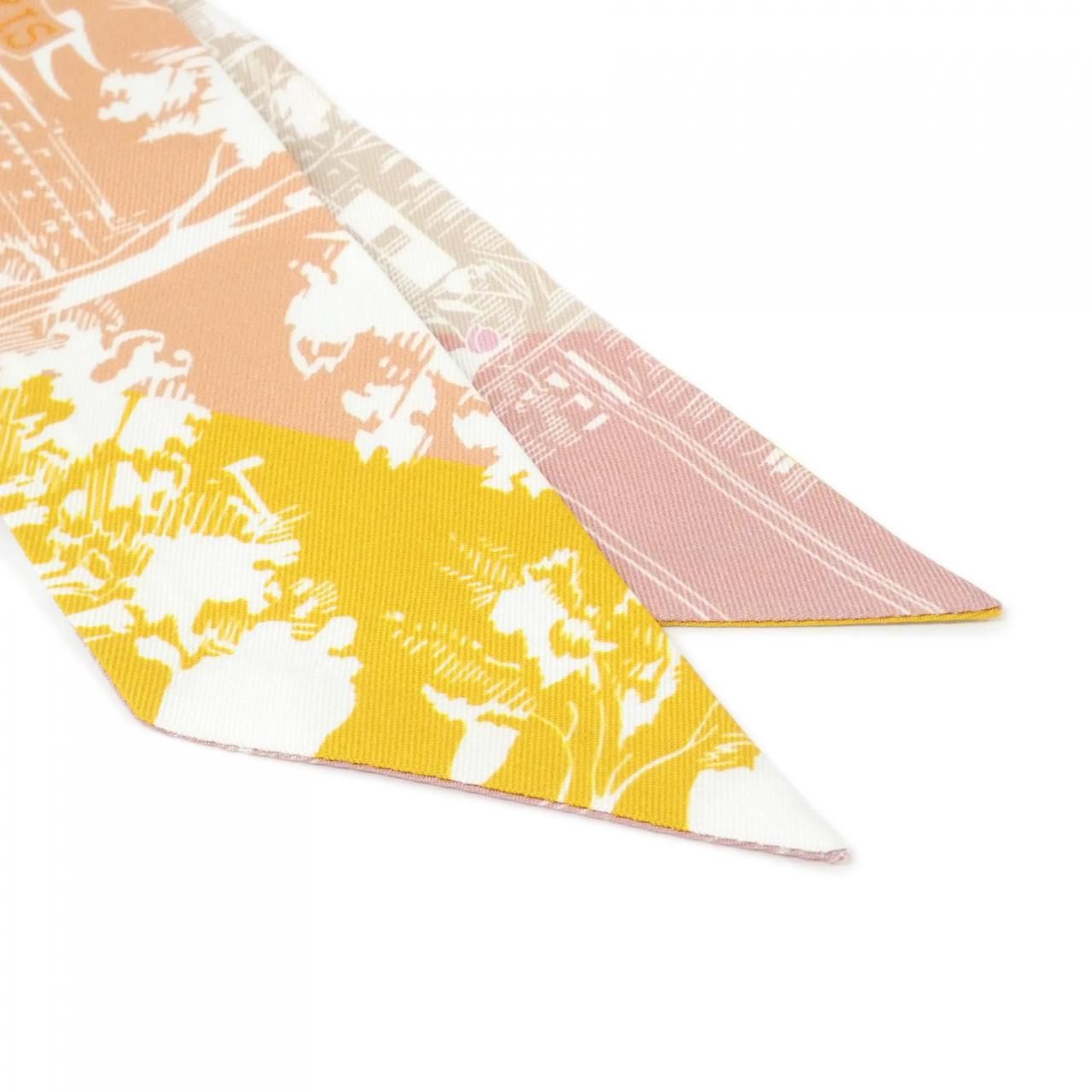 Hermes a L'ombre Des Boulevaards Twilly Scarf — view 2