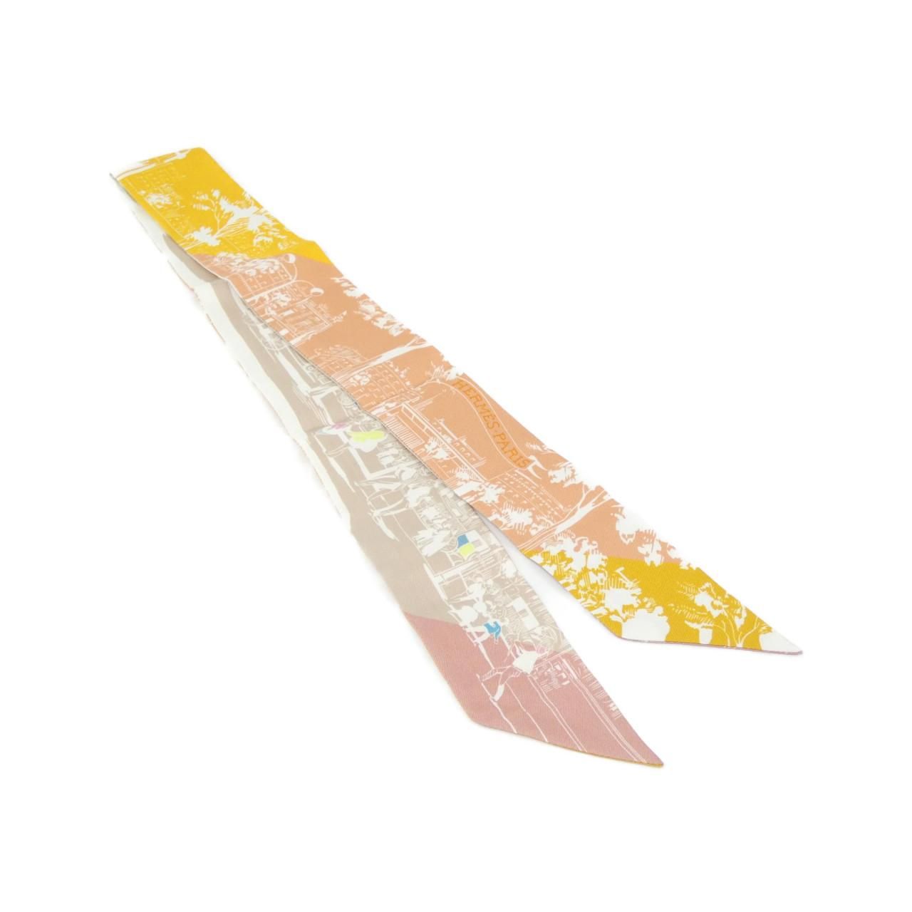 Hermes a L'ombre Des Boulevaards Twilly Scarf