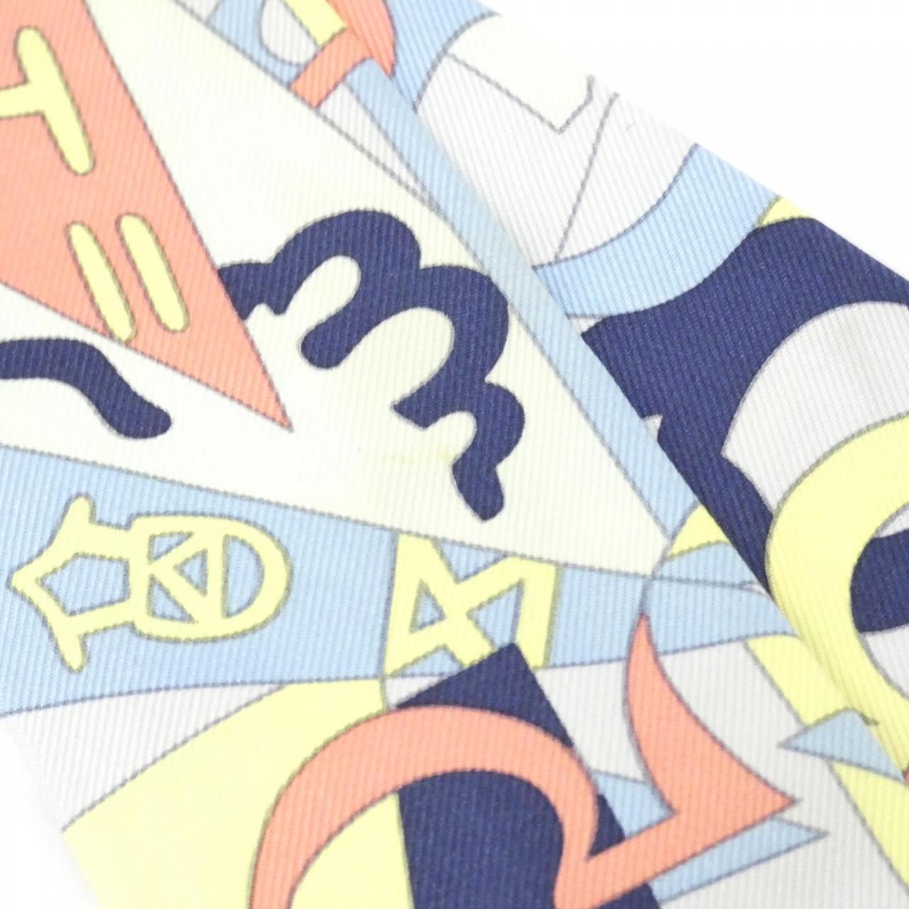 Hermes le Nombre D'or Twilly Scarf — view 3