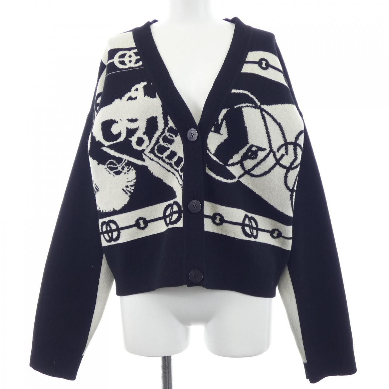 Hermes Cliquetis Cardigan Black