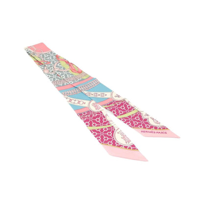 Hermes la Promenade du Matin Twilly Scarf