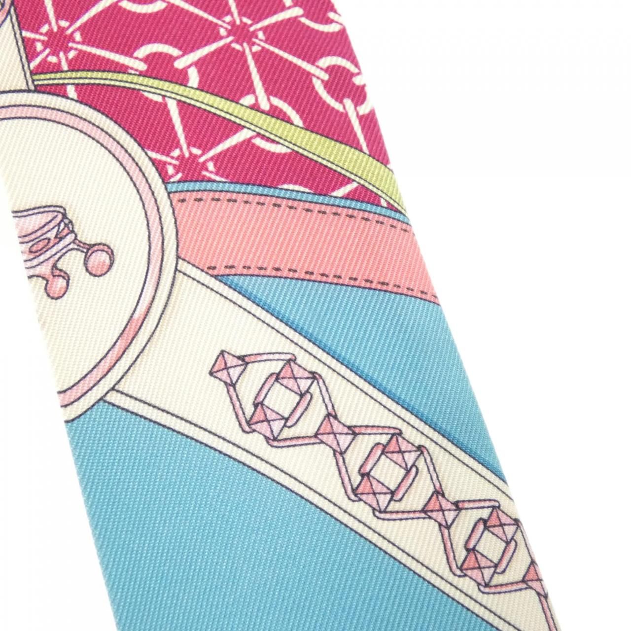 Hermes la Promenade du Matin Twilly Scarf — view 3