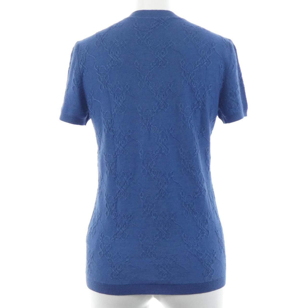 Hermes Knit Sweater Blue — view 2