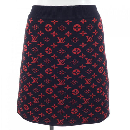 Louis Vuitton Monogram Wool Knit a Line Skirt