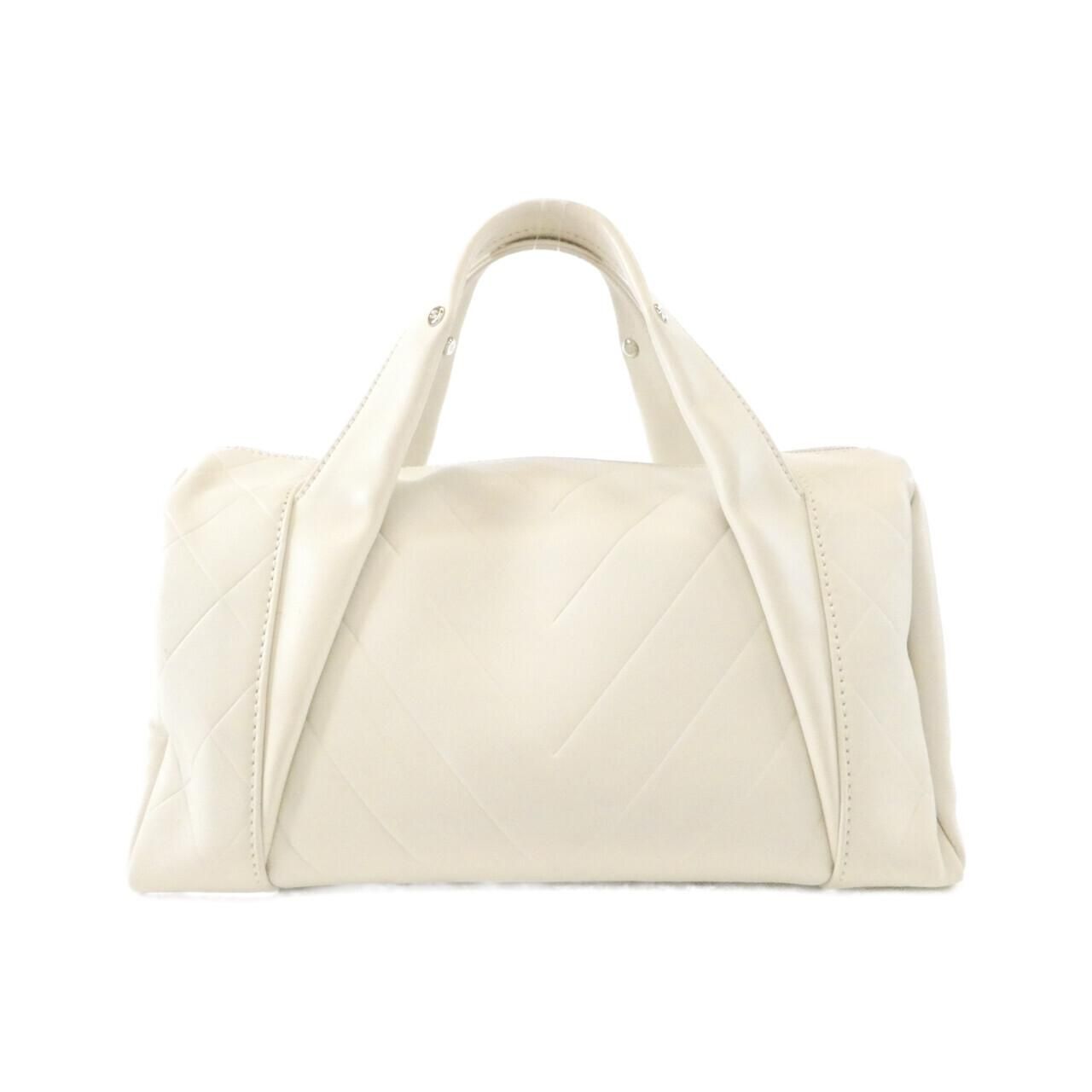 Chanel Boston Bag Travel Bags White — view 2