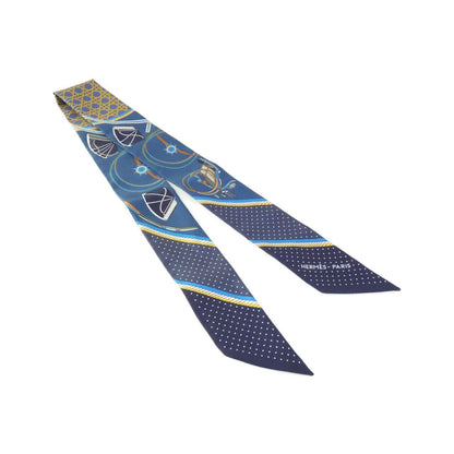 Hermes les Voitures a Transformation Twilly Scarf