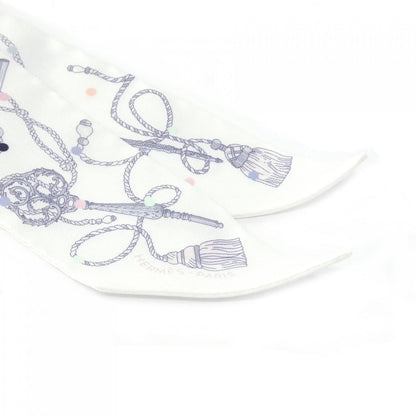 Hermes les Cles a Pois Twilly Scarf — view 2