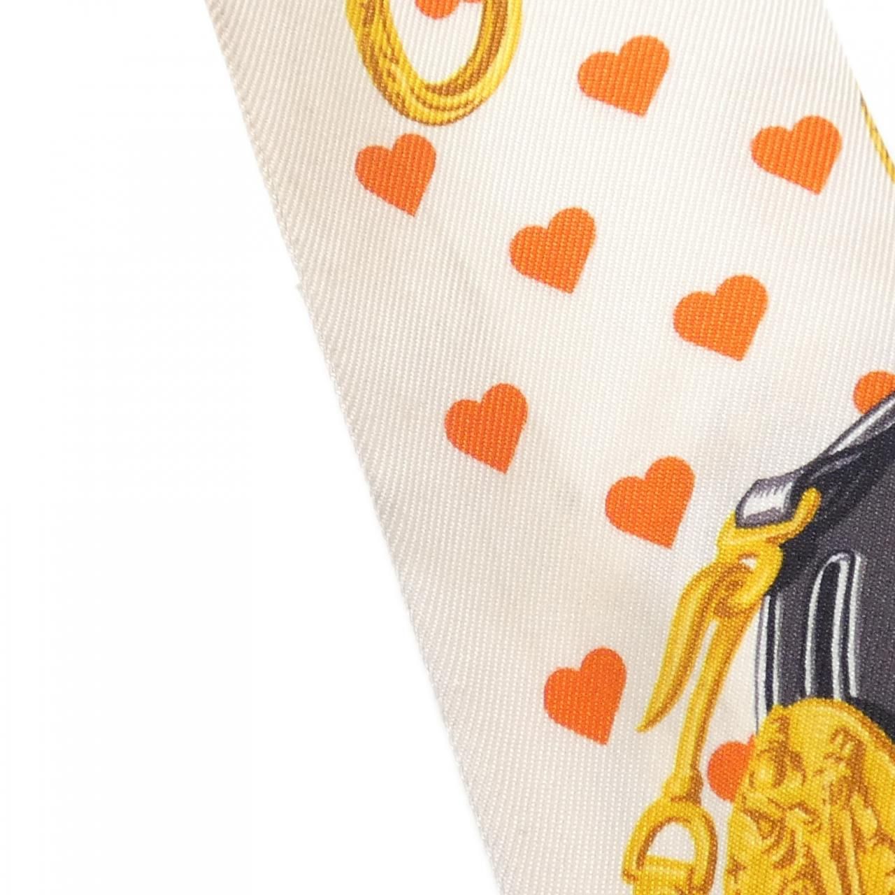 Hermes Brides de Gala Love Twilly Scarf — view 3