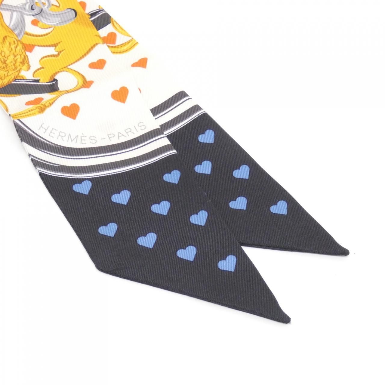 Hermes Brides de Gala Love Twilly Scarf — view 2