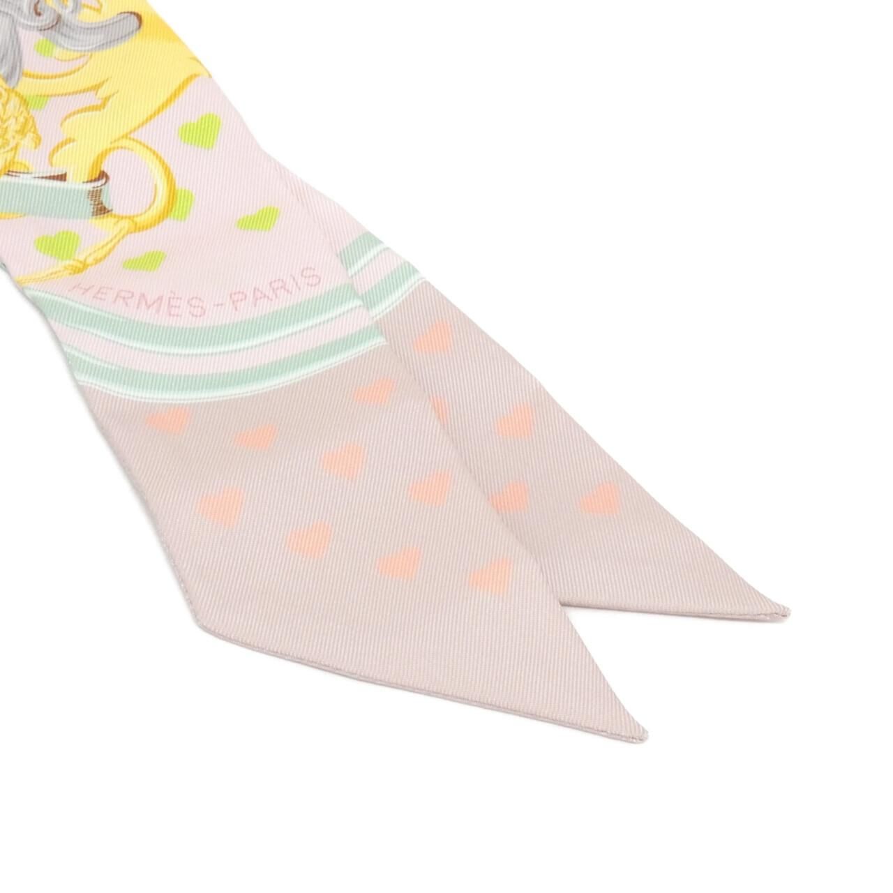 Hermes Brides de Gala Love Twilly Scarf — view 2