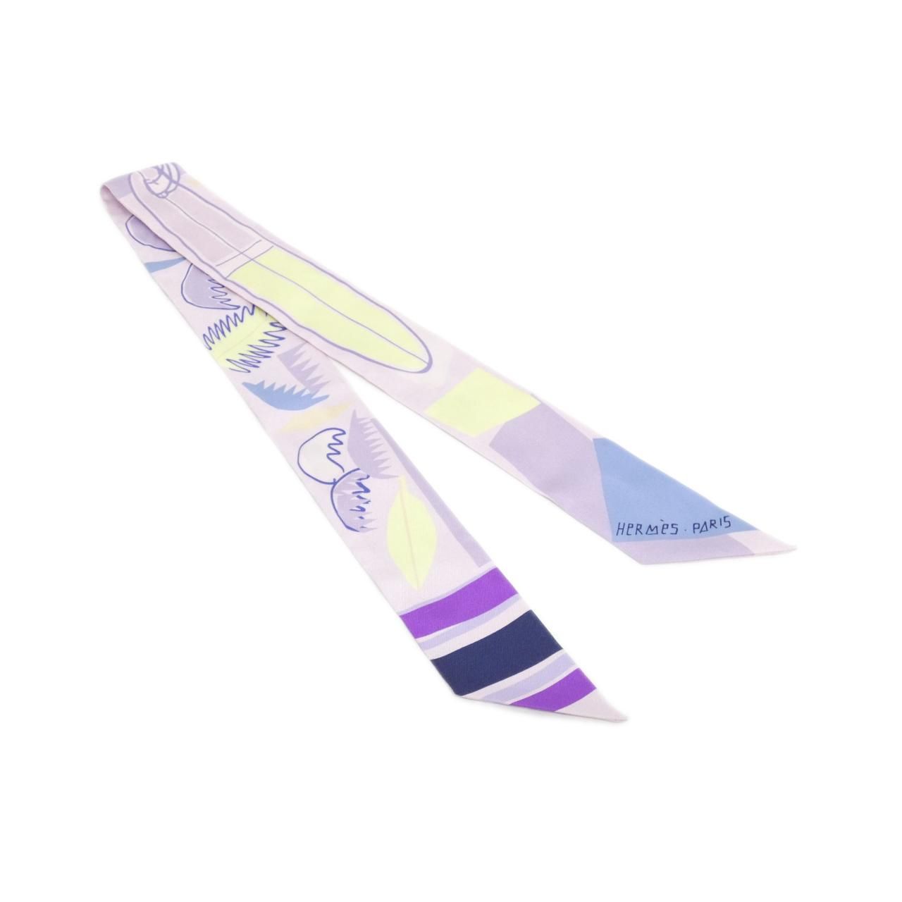 Hermes Sea Surf and Fun Twilly Scarf