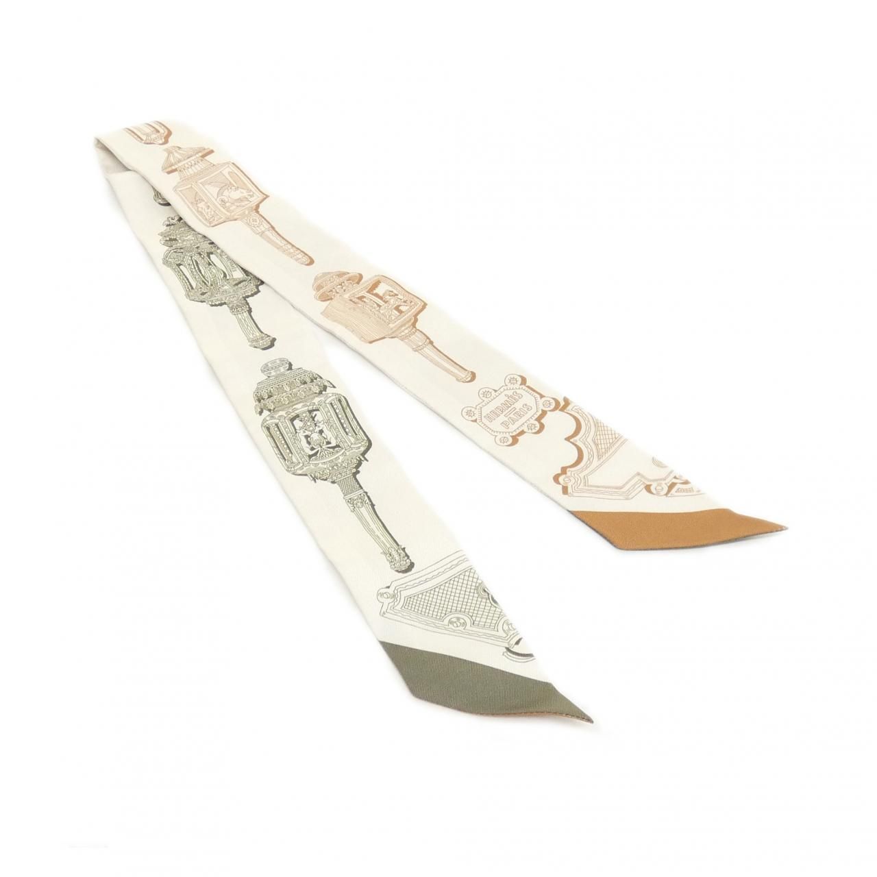 Hermes Merveilleuses Lanternes Twilly Scarf