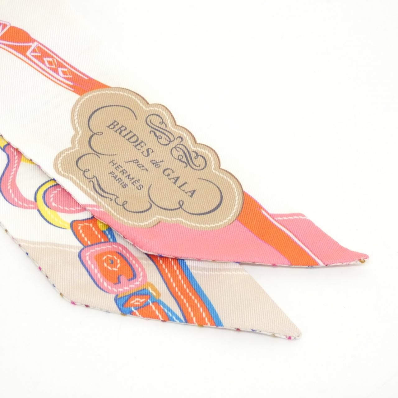 Hermes Brides de Gala Twilly Twins 01 Scarf — view 2