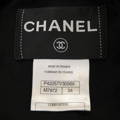 Chanel Collarless Jacket Black — view 4