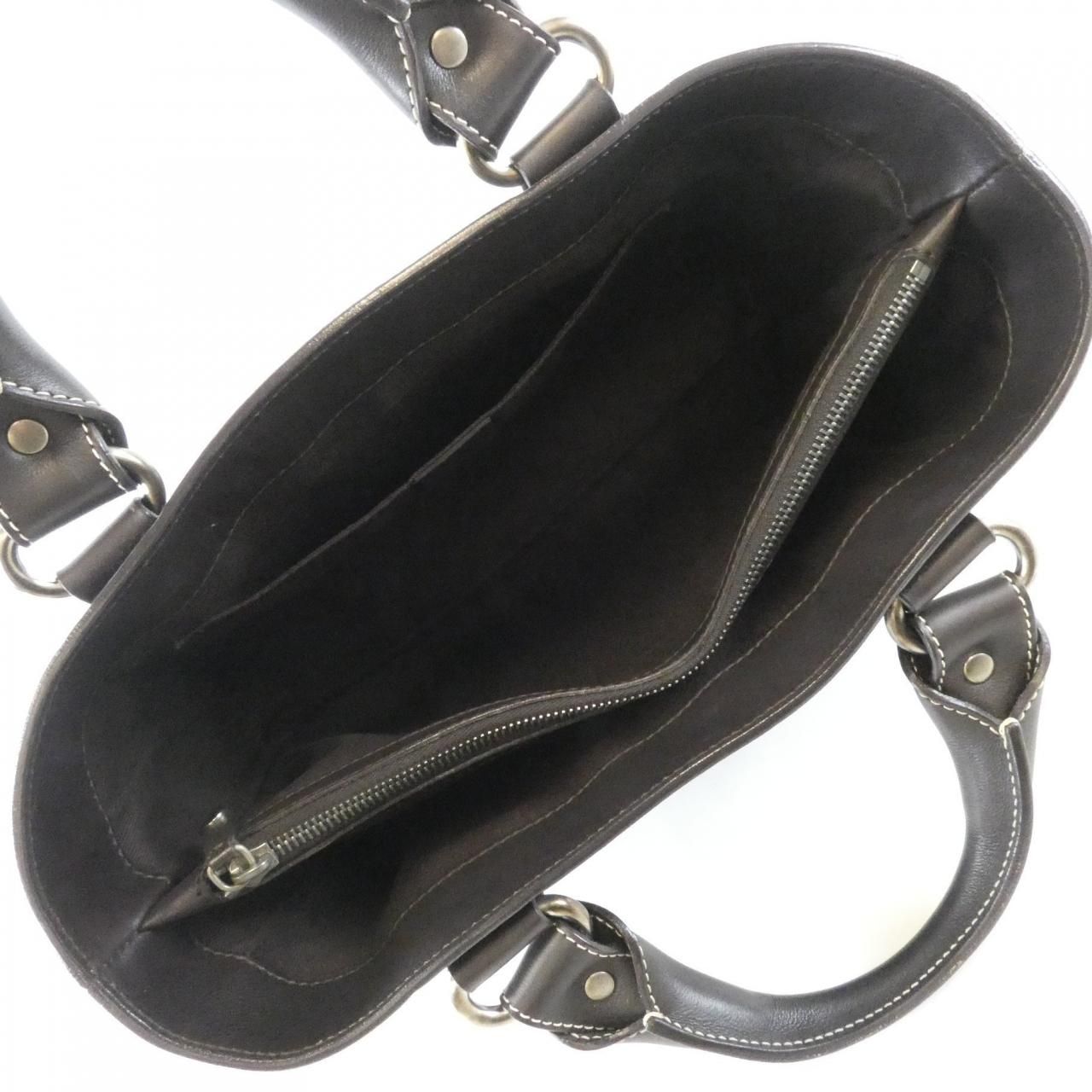 Celine Boogie Bag Handbag Brown — view 6