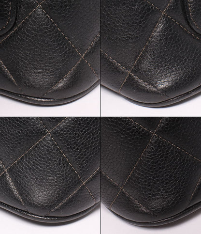 Chanel Tote Caviar Leather CC Logo Gold — view 5