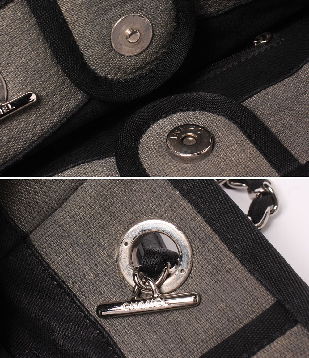 Chanel Chain Tote Deauville PM — view 7
