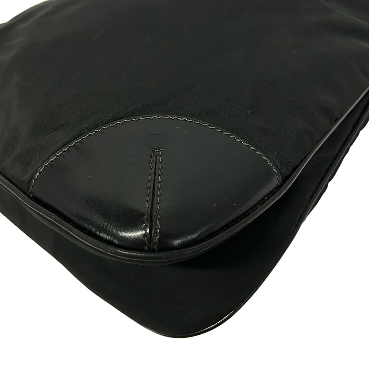 Prada Shoulder Bag Black Leather — view 6