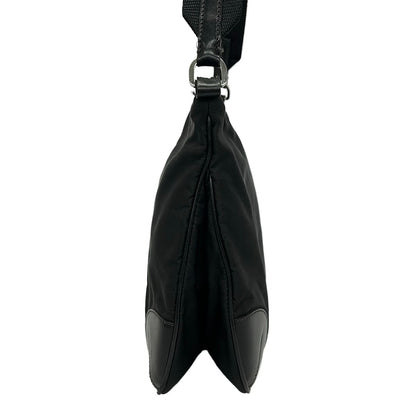 Prada Shoulder Bag Black Leather — view 4