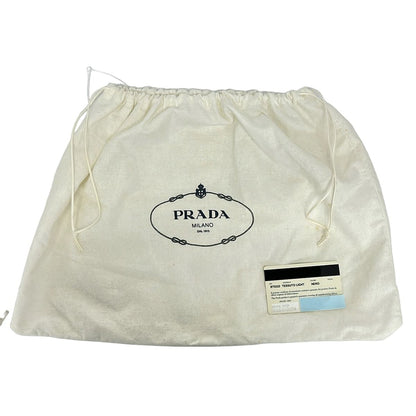 Prada Shoulder Bag Black Leather — view 8